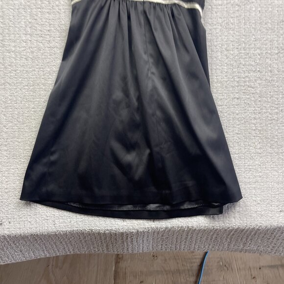 Max & Cleo Evening  Cocktail Dress Mini Strapless Party Sz 4 Black Rhinestone - Picture 13 of 13